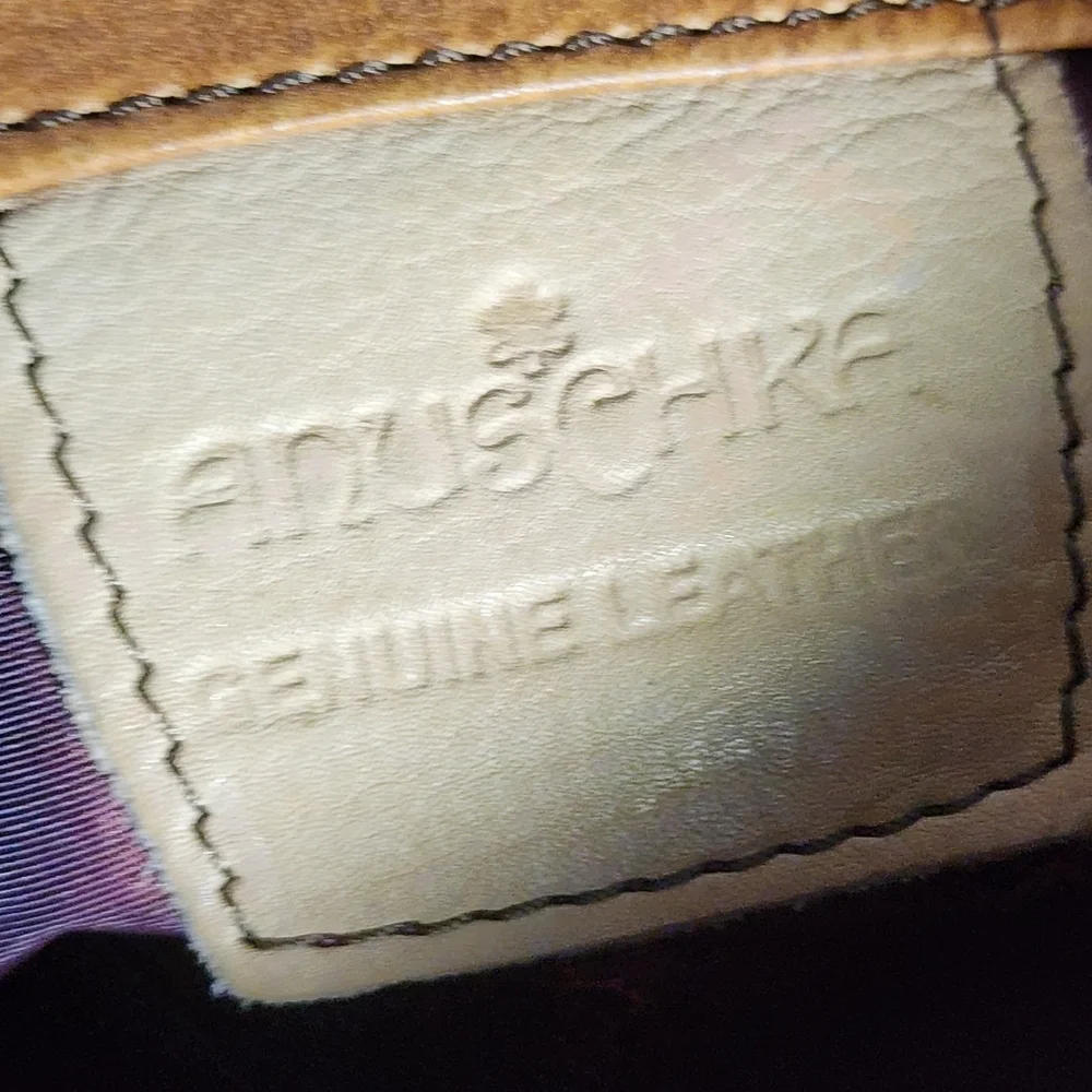 Anuschka Multicolor Artistic Leather Satchel
